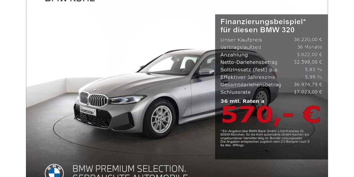 BMW 320 23.623 km 35.550 &euro; Aachen 52078