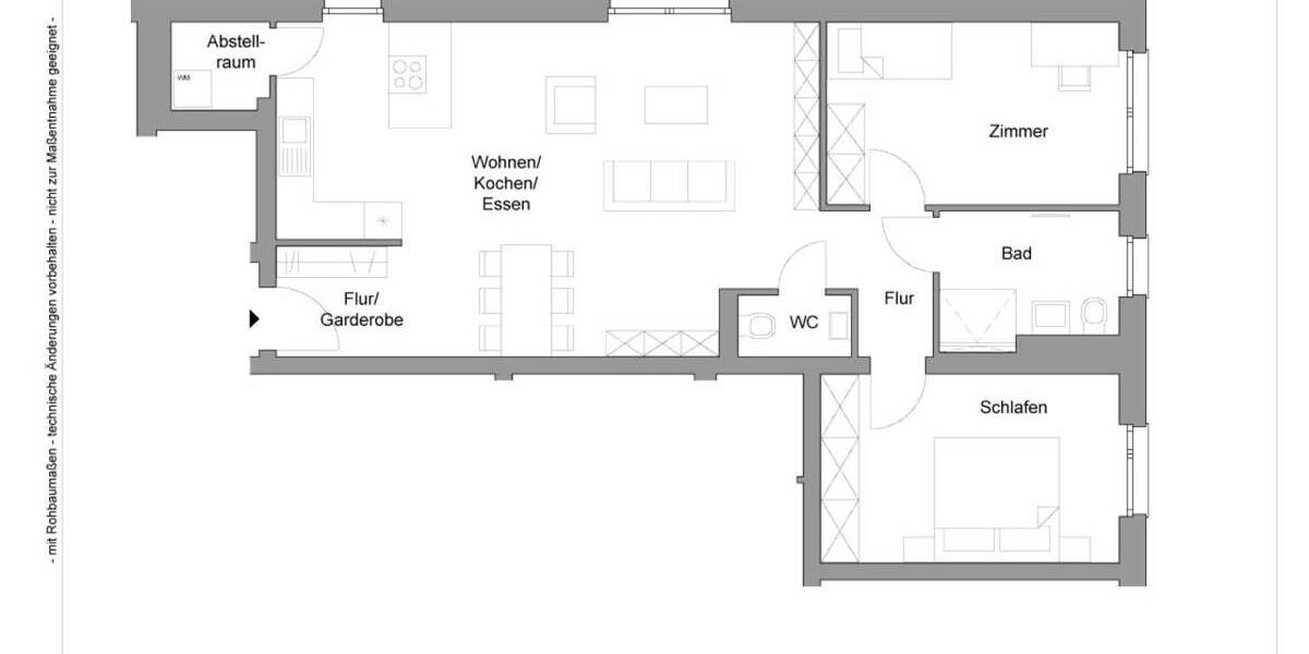 Etagenwohnung Herzogenrath - 3 Zimmer, 88 m&sup2;, 299.200&euro; | Angebot:26730517