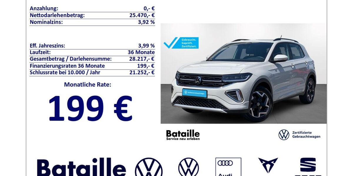 VW T-Cross 4.586 km 25.470 &euro; Jülich 52428