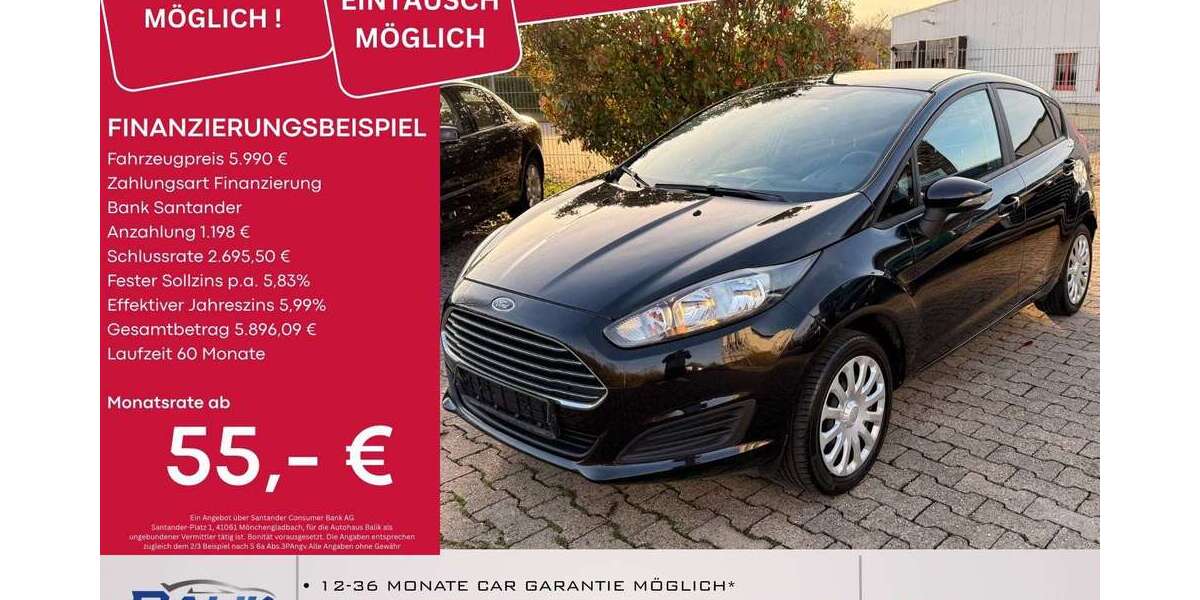 Ford Fiesta 119.000 km 5.499 &euro; Übach-Palenberg 52531