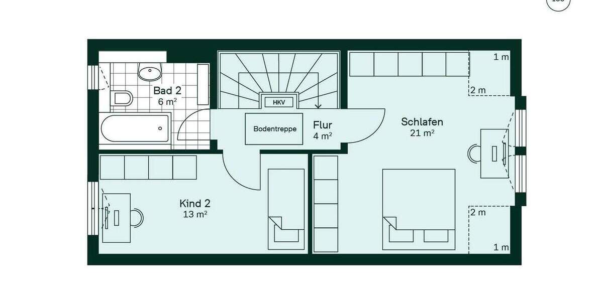 Reihenmittelhaus Herzogenrath-Kohlscheid Kohlscheid - 5 Zimmer, 128 m&sup2;, 614.900&euro; | Angebot:25664076