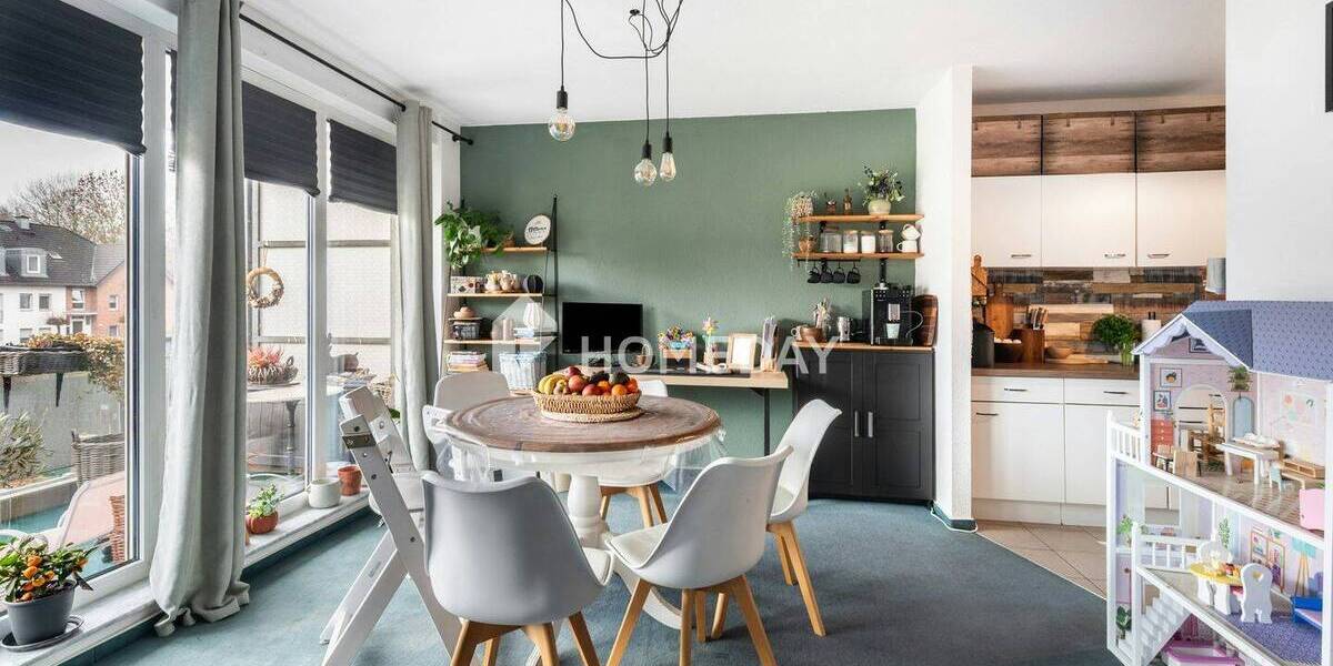 Etagenwohnung Würselen - 3 Zimmer, 90 m&sup2;, 267.000&euro; | Angebot:26244288