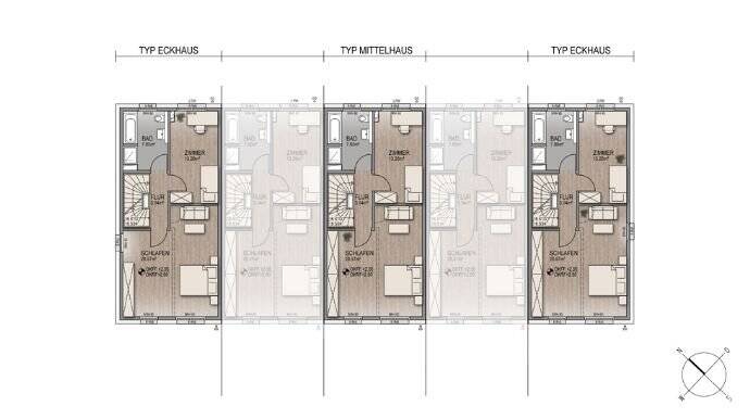 Reihenmittelhaus Aachen Aachen-Mitte - 4 Zimmer, 158 m&sup2;, 725.000&euro; | Angebot:25797320