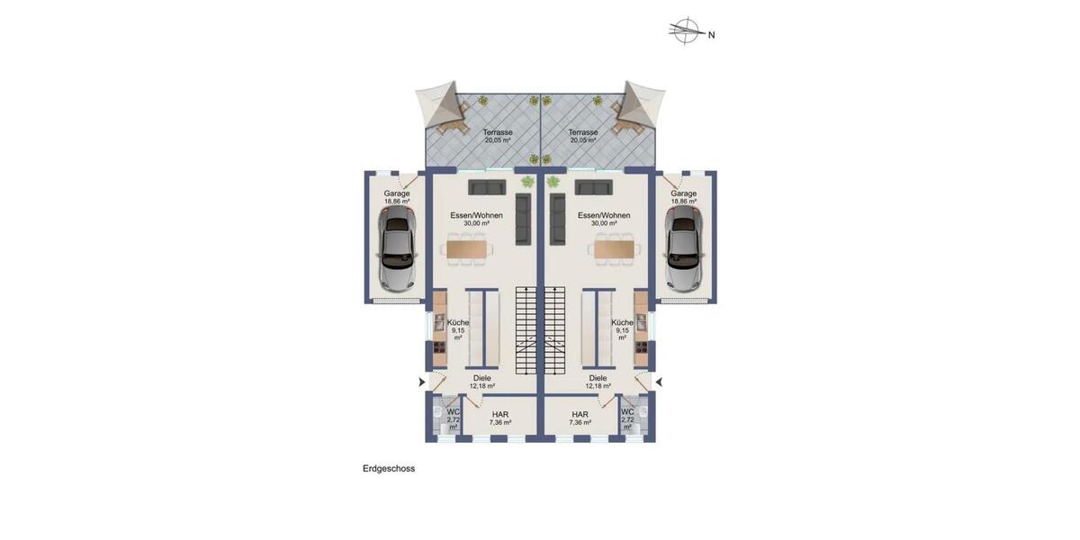 Doppelhaushälfte Düren Rölsdorf - 5 Zimmer, 178 m&sup2;, 530.000&euro; | Angebot:26648316