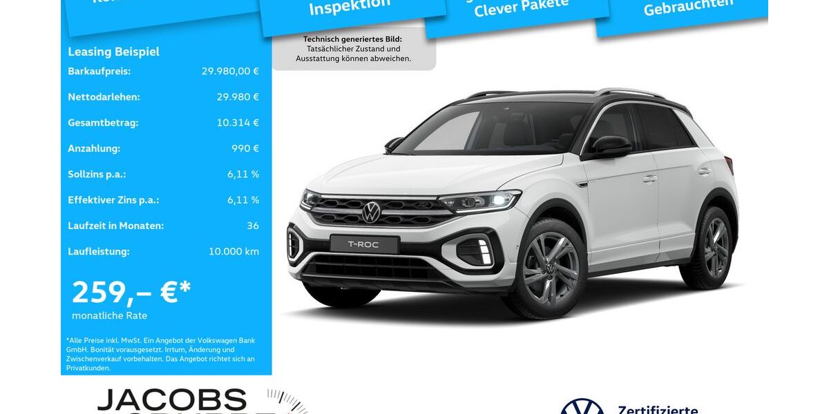 VW T-Roc 11.594 km 29.580 &euro; Heinsberg 52525