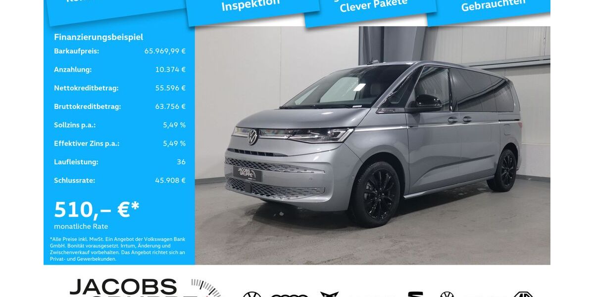 VW T7 Multivan 2.500 km 65.970 &euro; Stolberg 52222