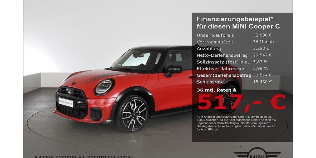 Mini Cooper C 14.000 km 32.320 &euro; Aachen 52078