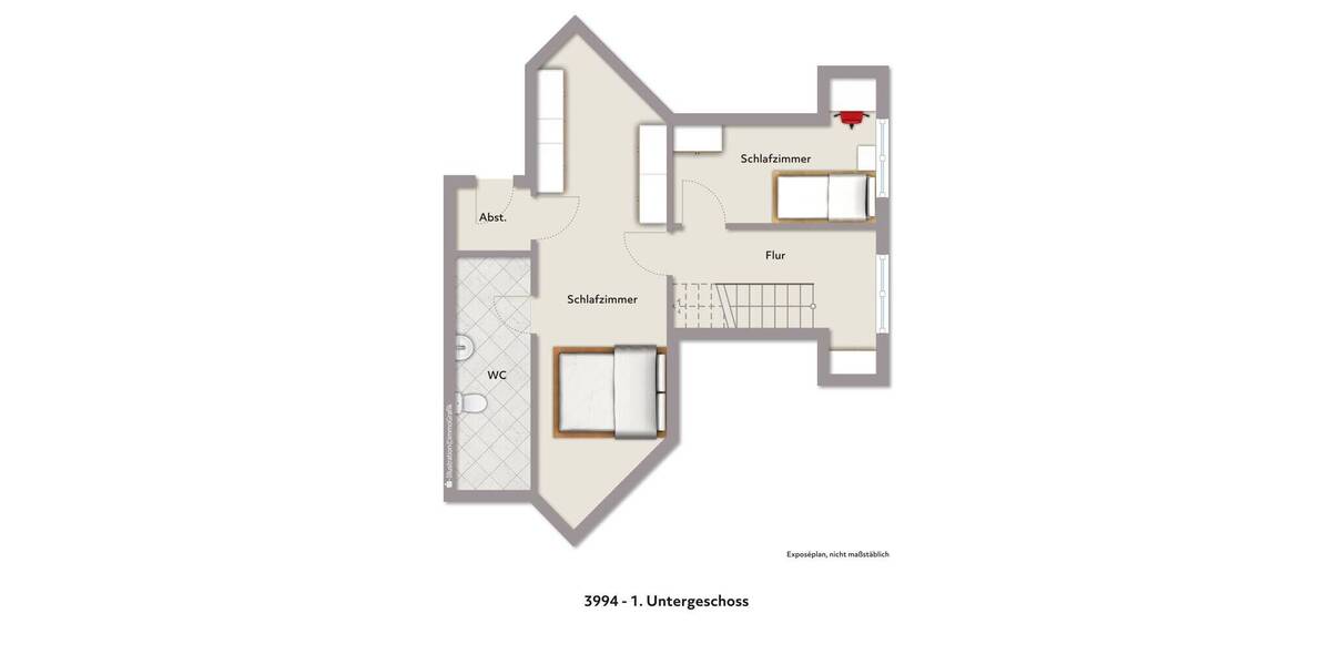 Etagenwohnung Aachen Laurensberg - 3 Zimmer, 96 m&sup2;, 279.000&euro; | Angebot:26207192