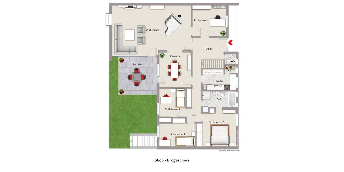 Einfamilienhaus Würselen Broichweiden - 5 Zimmer, 141 m&sup2;, 324.500&euro; | Angebot:26207194