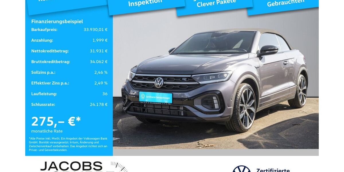 VW T-Roc 21.755 km 33.930 &euro; Geilenkirchen 52511